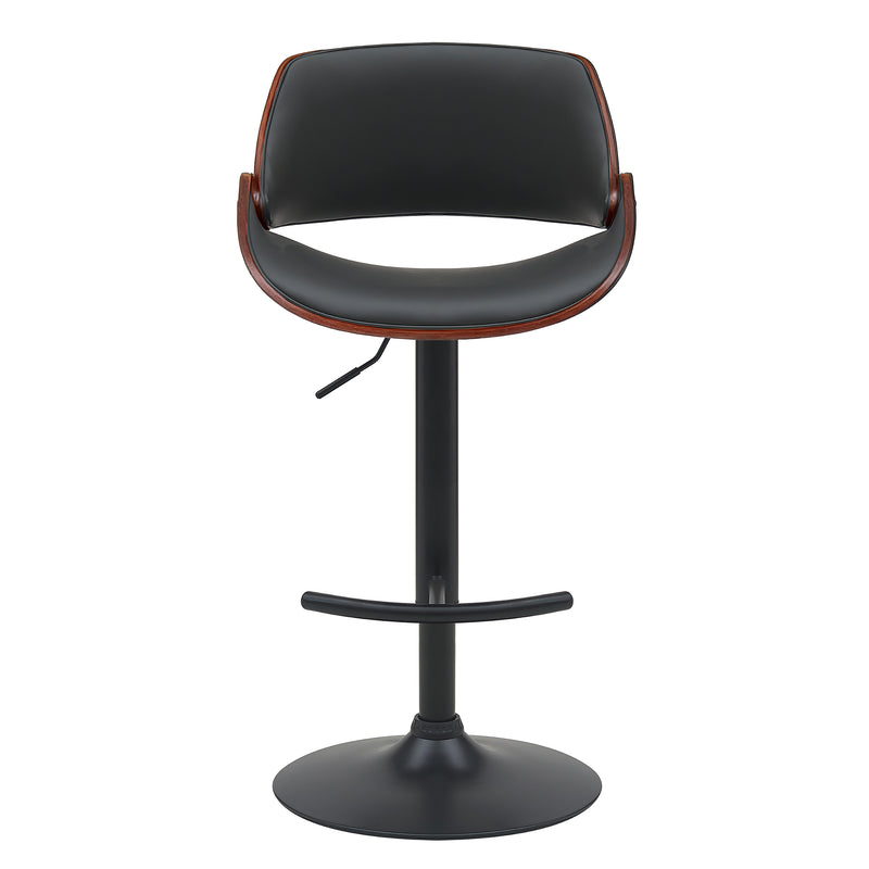 Cargue la imagen en el visor de la galería, Silla Alta de Interior 1069 color Negro/ café con PU - JY19951069
