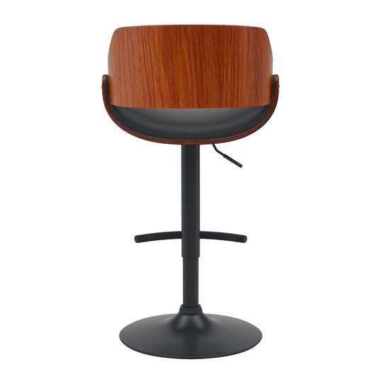 Silla Alta de Interior 1069 color Negro/ café con PU - JY19951069