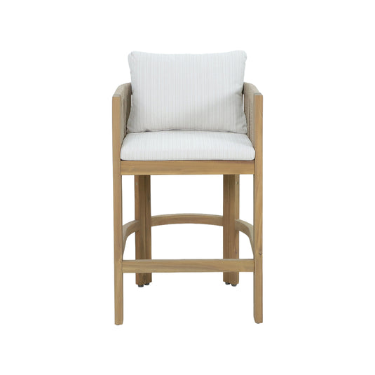 Silla alta de comedor Niagara en madera color natural - HUC41004