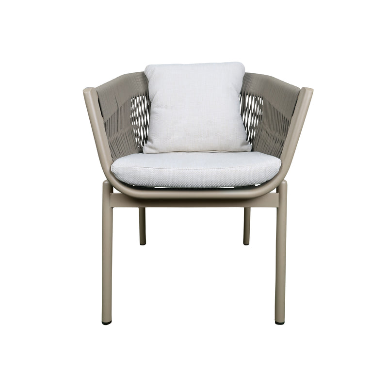 Cargue la imagen en el visor de la galería, Silla de Lazo Andy EQ para Exterior e Interior Color Champagne - 2200077

