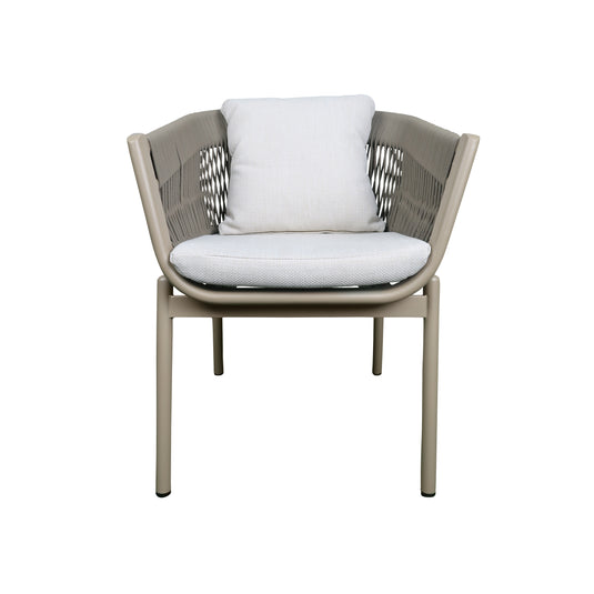 Silla de Lazo Andy EQ para Exterior e Interior Color Champagne - 2200077