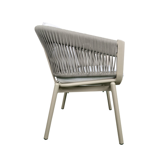 Silla de Lazo Andy EQ para Exterior e Interior Color Champagne - 2200077