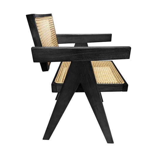 Silla de Madera para Interior XN1933B Color Negro - XN1933B