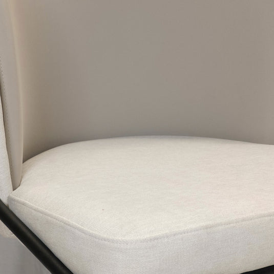 Silla de Interior Hilda color blanca/gris claro - CA5110