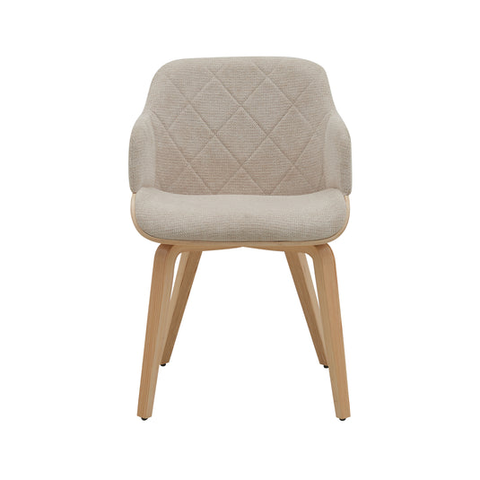 Silla de Interior Aragon de  Pie color Beige-  JY6031M