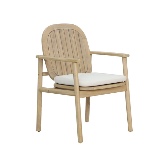 Silla Pill con Cojin Color Natural - HUC40334