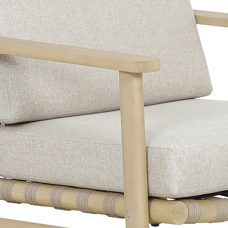 Cargue la imagen en el visor de la galería, Sillón Individual Sophie Strap color natural - HUC40759
