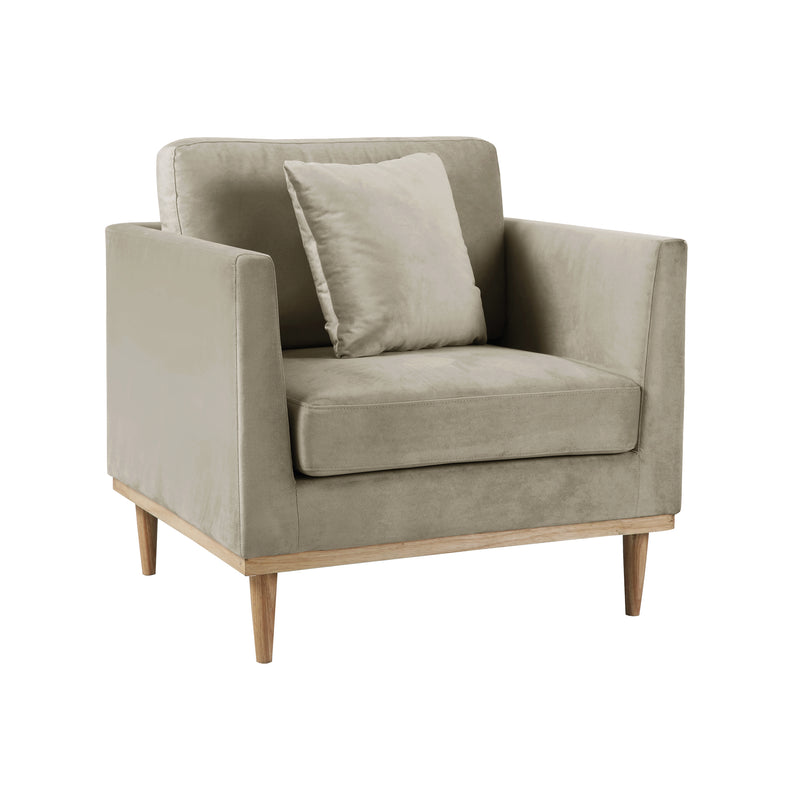 Cargue la imagen en el visor de la galería, Sillón de interior moderno Siva color gris - 76325
