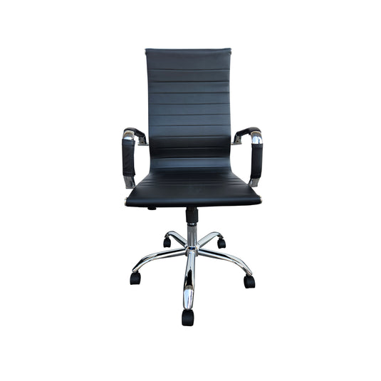 SIlla de Oficina SLOSOFF color negro xon ruedas  -  SLOSOFF