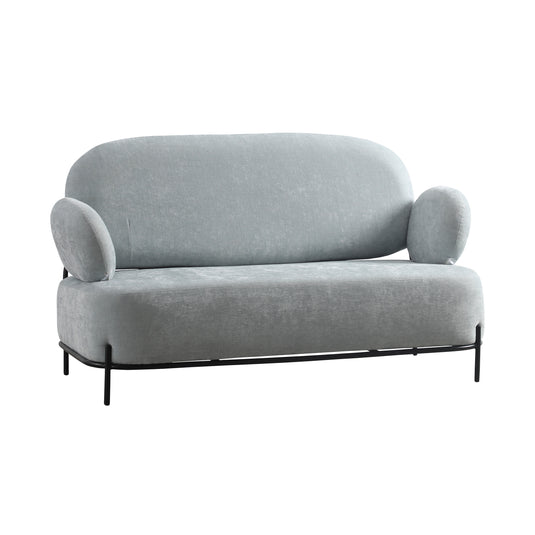 Sofá doble minimalista BD71BL de Interior color azul claro - BD71BL