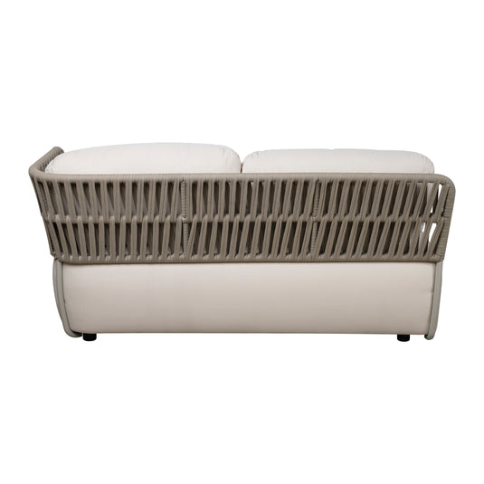 Double Arm Sofa Left Soft Ivory Color - AC30032L-IVORY