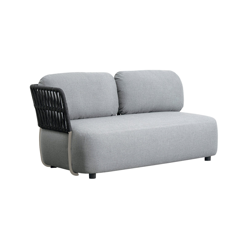 Cargue la imagen en el visor de la galería, Set Luxury Soft gris + mesa Drimer carbón - SOFTLUX-DRIM
