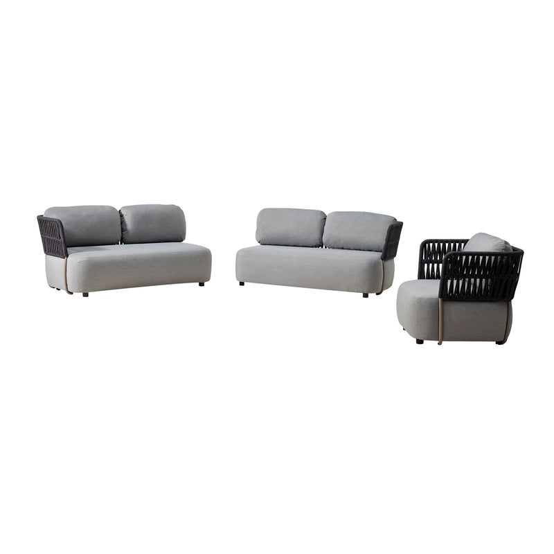 Load image into Gallery viewer, Charcoal soft Duo set - SOFTDUO-SM 

