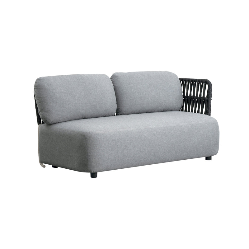Cargue la imagen en el visor de la galería, Set modular Duo Soft gris + mesa Drimer carbón - SOFTDUO-DRIM
