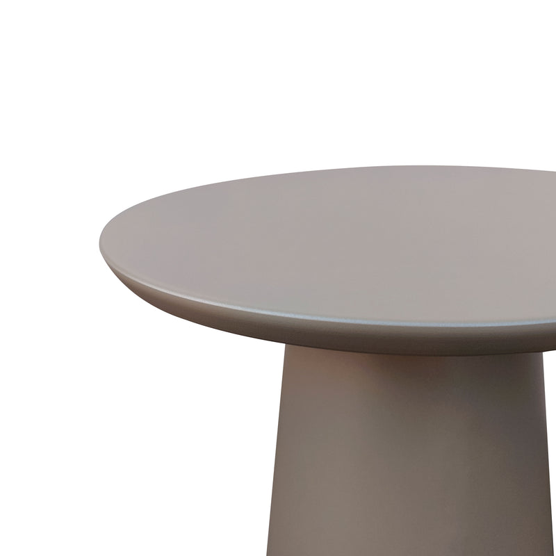 Load image into Gallery viewer, Soft Confort Ivory modular set with a central pouf (AC3003ST1-IVORY) + champagne walnut bistro table - SOFT-NOGA 

