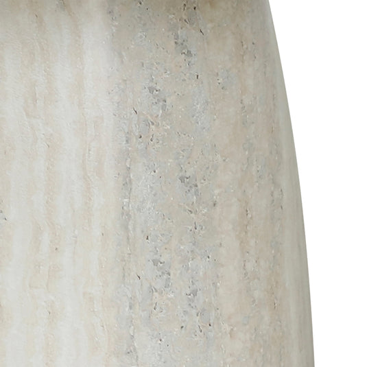 Mesa de comedor para interior y exterior SONOMA 1.5M redonda, estilo marmol - HUC28454