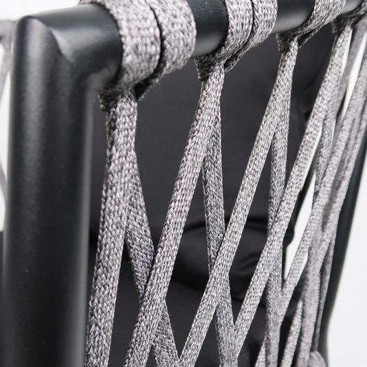 Silla  de Lazo para Exterior e Interior Color Negro SONTA 123 - ZF123