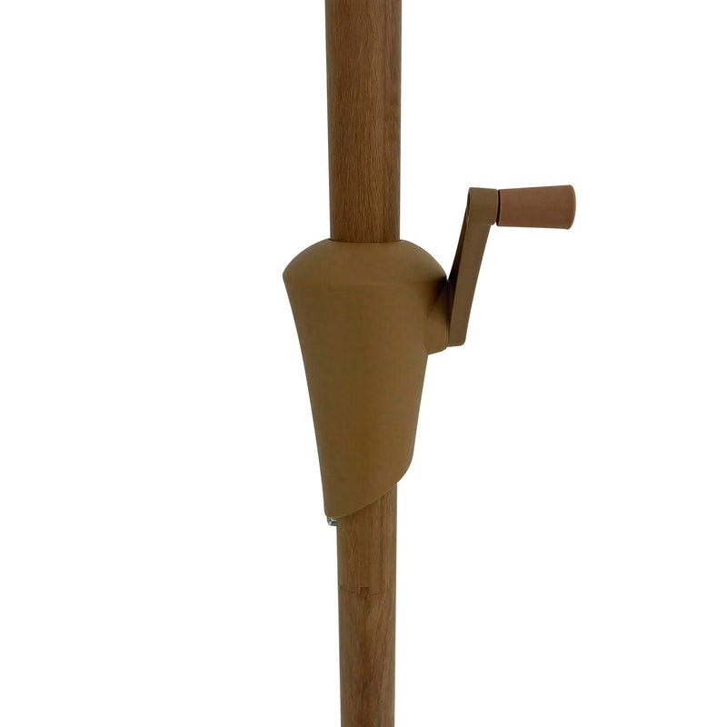 Load image into Gallery viewer, Sombrilla estilo Rayas y Borlas, STRIPE &amp; TASSELS, color Verde con blanco - 19-0413TPG
