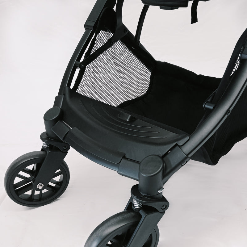 Cargue la imagen en el visor de la galería, Carriola Stroller para bebe color Negra - K8-Negra
