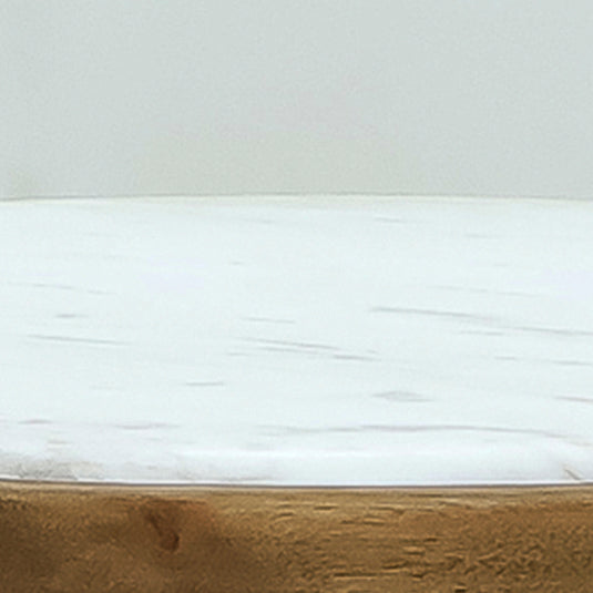Mesa bistro Sunday D.50cm de madera para exterior color natural - HUC28445