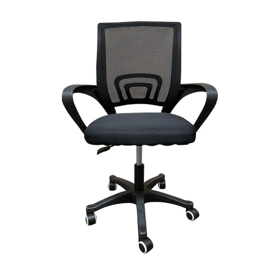 Black Aluminum Indoor Desk Chair YAEN -VAR-SLO-112