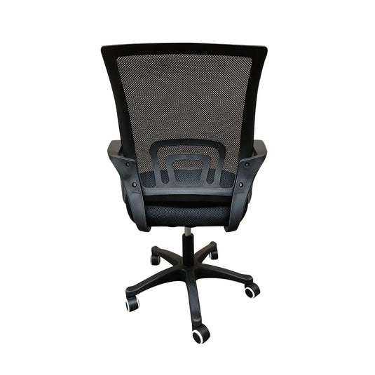 Black Aluminum Indoor Desk Chair YAEN -VAR-SLO-112