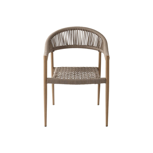 Silla de Lazo para Exterior e Interior Color Beige- MONA 6060 CasaEaster