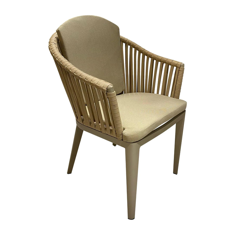 Load image into Gallery viewer, Bow Chair for Outdoor and Indoor Color Champagne NAPOLEON-15A6 
