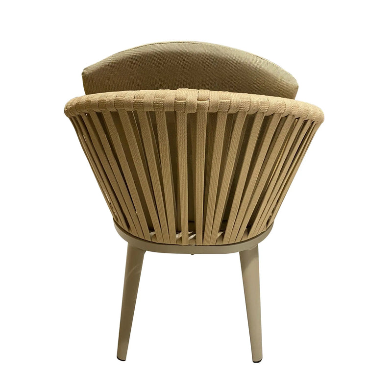 Load image into Gallery viewer, Bow Chair for Outdoor and Indoor Color Champagne NAPOLEON-15A6 
