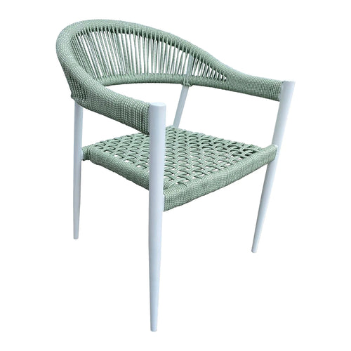 Silla  de Lazo para Exterior e Interior Color Verde MONA 3170 CasaEaster