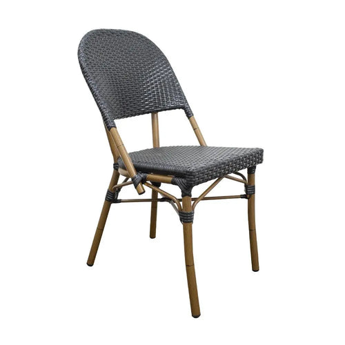 Silla de Rattan para exterior e interior Color Negro CHINA 96 -OC99