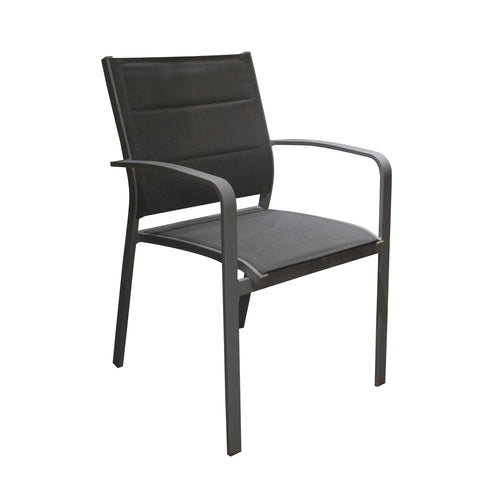 Silla de Textileno para interior y exterior Color Carbon CLARKE- 61319