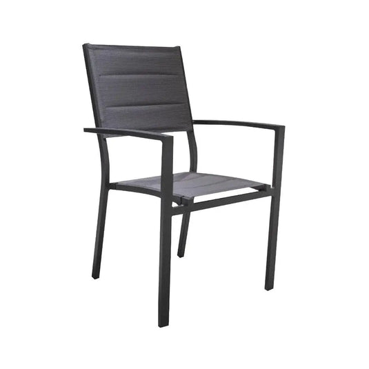Textilene Chair for indoor and outdoor color Silver BON -75532 