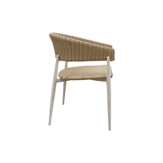 Silla de interior y exterior de Rattan color natural HILTON-GLA-63134-10KD CasaEaster