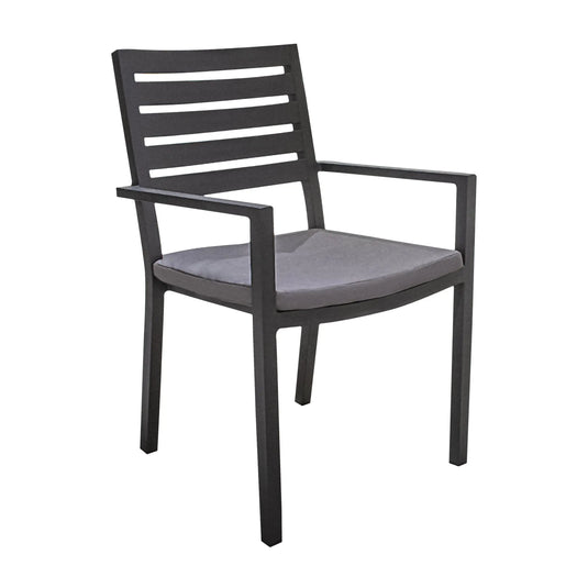 Bronze Aluminum Outdoor and Indoor Chair MAYFAIR - 60719 