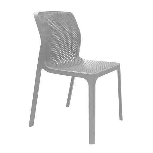 Silla   para Exterior e Interior de Resina Color Blanco BAILEY -56176