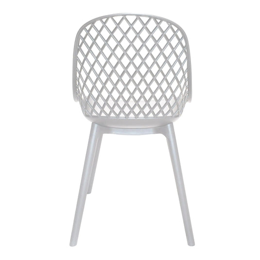 Silla  para Exterior e Interior de Resina Color Blanco COSMOS - 58839