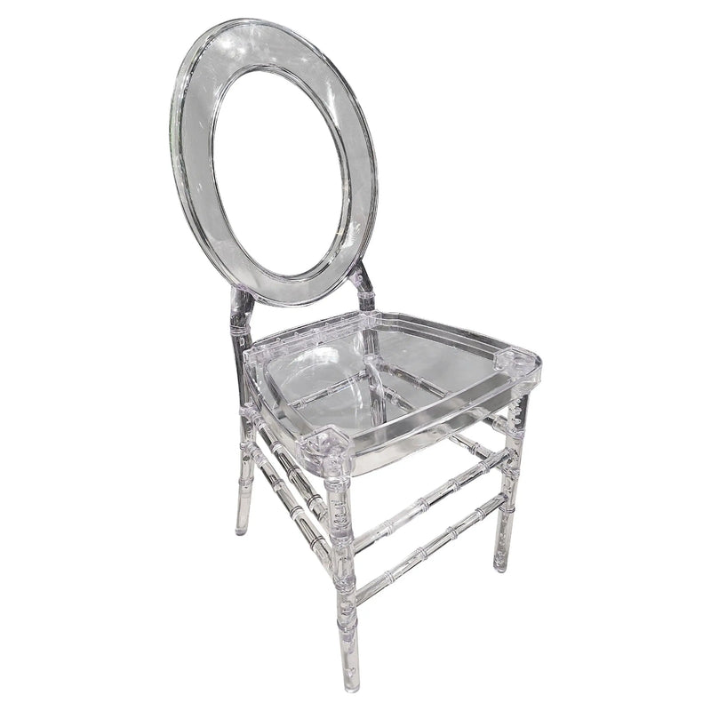 Load image into Gallery viewer, Transparent Resin Outdoor and Indoor Chair OK- 9SL05
