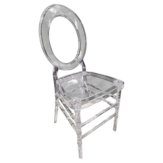 Transparent Resin Outdoor and Indoor Chair OK- 9SL05