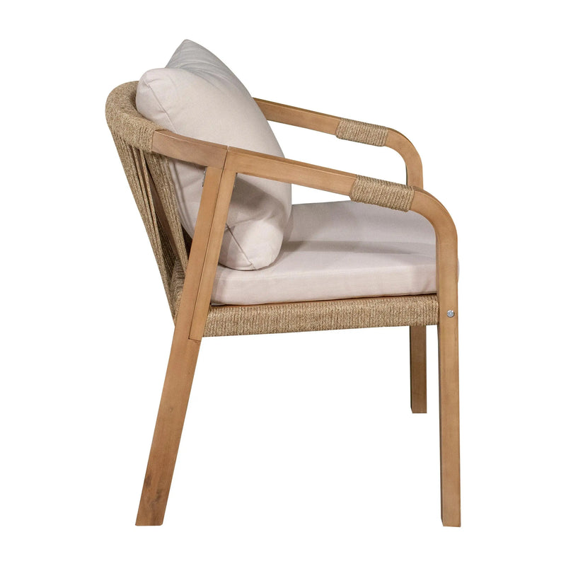 Load image into Gallery viewer, Outdoor and Indoor Acacia Wood Chair Natural Color RIMNI-HUC690KD
