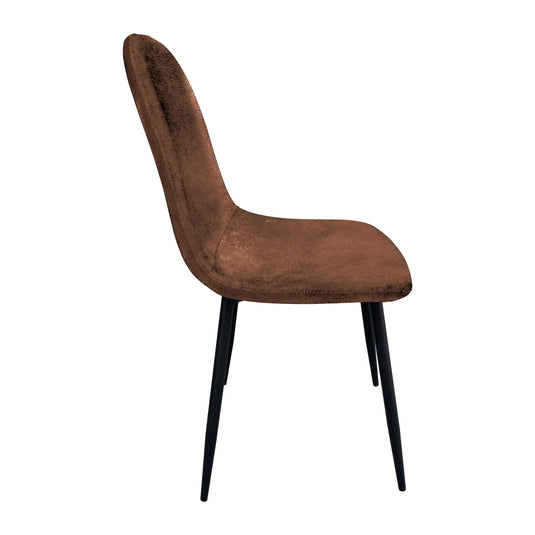 Silla  para interior  Color  Marron  DIM CLEAN-CA563 CasaEaster