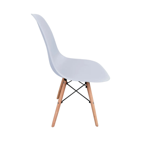 Silla  para interior y exterior  Color Blanco CORAL-94016900-Bl CasaEaster