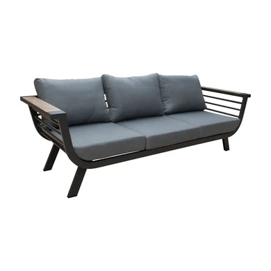 Sofa para Terraza o Jardin Color Carbon FRIO TRIPLE