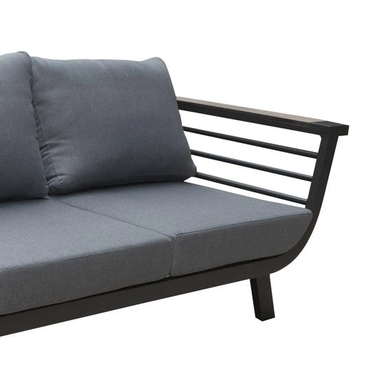 Sofa para Terraza o Jardin Color Carbon FRIO TRIPLE