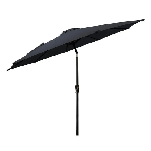 Blum Garden Umbrella with Tilt Angle Black -Blum4 