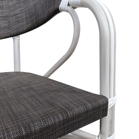 Silla de Textileno para interior y exterior Color Blanco TEXTILENE -W-3