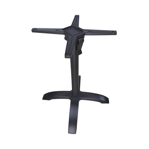 Base Para Cubierta de Mesa de Aluminio Color Negro TIGRE- HYAL405