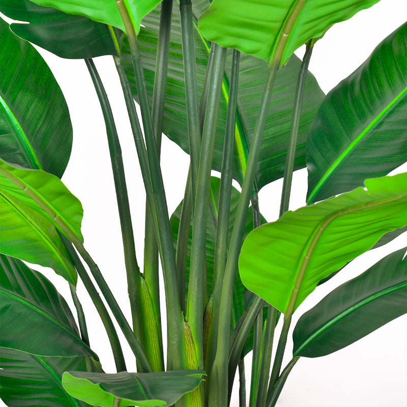 Cargue la imagen en el visor de la galería, Planta Decorativa Artificial para Exterior y Interior con 2.2m Alto, NEW TRAVELLER PALM - 201090-220
