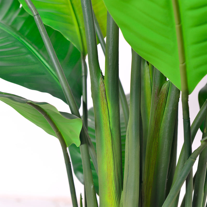 Cargue la imagen en el visor de la galería, Planta Decorativa Artificial para Exterior y Interior con 2.2m Alto, NEW TRAVELLER PALM - 201090-220
