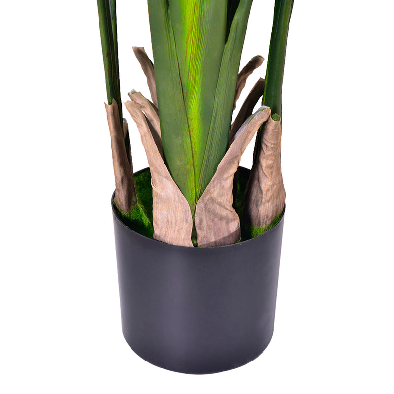 Cargue la imagen en el visor de la galería, Planta Decorativa Artificial para Exterior y Interior con 2.2m Alto, NEW TRAVELLER PALM - 201090-220
